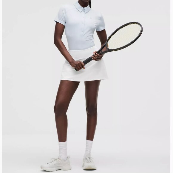 Lululemon Pace Rival Mid-Rise Skort Skirt Shorts Tennis Prep Pleated Tenniscore - Picture 1 of 8